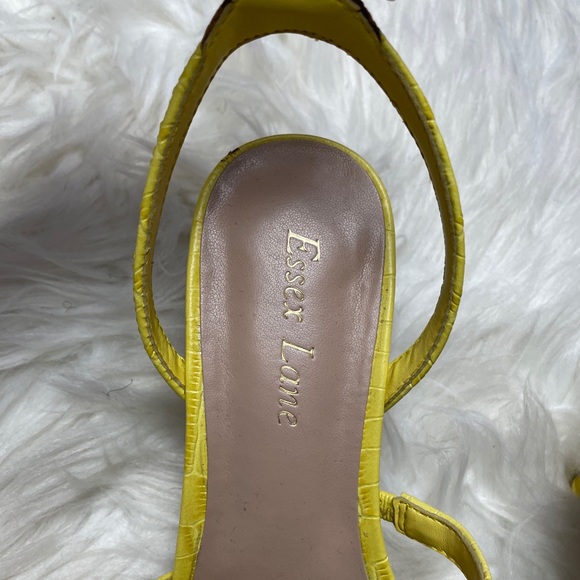 Yellow Sandal Heels - Picture 3 of 3
